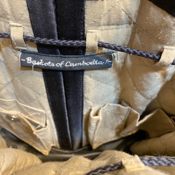 Baskets of Cambodia, woven purse - Picture 3 of 9